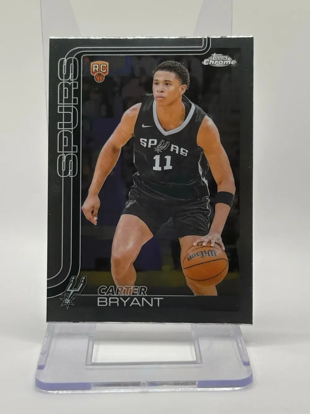 2025-26 Topps Chrome Carter Bryant Rookie San Antonio Spurs RC